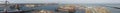 Panoramic Dunkerque harbour Royalty Free Stock Photo