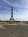 The Eiffel tower of Paris Texas Royalty Free Stock Photo