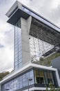 Panoramic elevator. City of Svetlogorsk. Kaliningrad region.