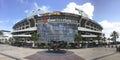 Panoramic of EverBank Field Royalty Free Stock Photo