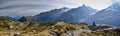 Panoramic French Alps