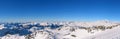 Panoramic French Alps