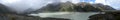 Panoramic Glacier landscape Royalty Free Stock Photo