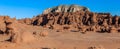 Panoramic of the Goblins, Goblin Valley State Park, Utah Royalty Free Stock Photo