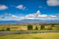 Panoramic, gorgeous view of Maui from Kula Royalty Free Stock Photo
