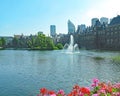 Panoramic of The Hague Holland, Netherlands