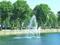 Panoramic of The Hague Holland, Netherlands