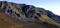 Panoramic Haleakala crater