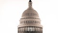 Panoramic image of the dome of the Capitol building of the United States