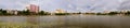 Panoramic image of downtown Lakeland, Florida