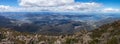 Panoramic image of Hobart in Tasmania