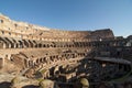 Inside the Colosseum, Rome, Italy Royalty Free Stock Photo