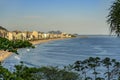 Panoramic image of Ipanema, Leblon and Arpoador beaches Royalty Free Stock Photo