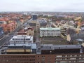 Panoramic image of Orebro town of Sweden