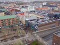 Panoramic image of Orebro town of Sweden Royalty Free Stock Photo
