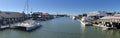 Panoramic Image of Shem Creek, Mount Pleasant, SC