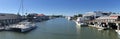 Panoramic Image of Shem Creek, Mount Pleasant, SC