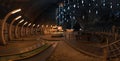 Panoramic Interior One Of Most Amazing Places In Romania, Salina Turda - Giant Salt Mine, Largest And Ancient Places Of Salt Extra