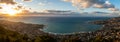 Panoramic Jounieh Area View From Harissa Mountain