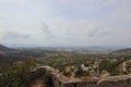 Panoramic from Klis Fortres, Dalmatia Royalty Free Stock Photo