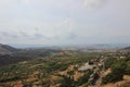 Panoramic from Klis Fortres, Dalmatia Royalty Free Stock Photo