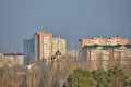 Panoramic of Krasnodar city, cityscape