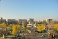 Panoramic of Krasnodar city, cityscape