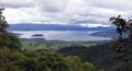 Panoramic of Laguna de la Cocha, Pasto, Colombia