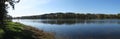 Panoramic of Lake Taylor Royalty Free Stock Photo