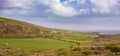 Panoramic landscape in Beara Peninsula Royalty Free Stock Photo