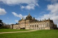 Panoramic landscape of Castle Howard Stately Home in the Howardian Hills