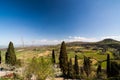 Panoramic landscape. Montepulciano, Italy