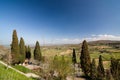 Panoramic landscape. Montepulciano, Italy