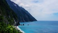 Panoramic landscape of ocean