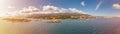 Panoramic landscape of Palma de Mallorca, Balearic Islands, Spain Royalty Free Stock Photo