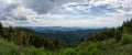 Panoramic landscape view of the Black Forest, Germany Royalty Free Stock Photo