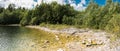 Panoramic landscape view overthe Sala Silver mine