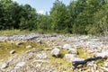 Panoramic landscape view overthe Sala Silver mine