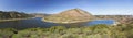 Lake Hodges Panoramic Landscape Southern California Poway Desert San Diego County North Inland Royalty Free Stock Photo