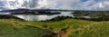 Panoramic landscape view of Taipa-Mangonui Royalty Free Stock Photo