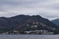 Panoramic landscape views of and around Puerto Vallarta Mexico mountains, city and tropical jungles. Royalty Free Stock Photo