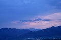 Panoramic landscape views of and around Puerto Vallarta Mexico mountains, city and tropical jungles. Royalty Free Stock Photo