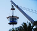 Panoramic lift Bigo by Renzo Piano in Genoa, Italy Royalty Free Stock Photo