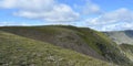 Panoramic looking to Fairfield, Lake District Royalty Free Stock Photo