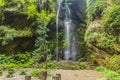 Various views of the Jibhi Waterfall Royalty Free Stock Photo