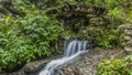 Various views of the Jibhi Waterfall Royalty Free Stock Photo