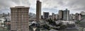 Panoramic of Makiki and Honolulu Cityscape