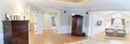 Panoramic Master Suite Interior Royalty Free Stock Photo