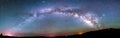 Milky way over bryce canyon national park