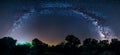 Panoramic Milky Way